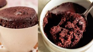 Bateu a fome? Faça já esse bolo de caneca de chocolate rápido e fácil – Fotos meramente ilustrativas