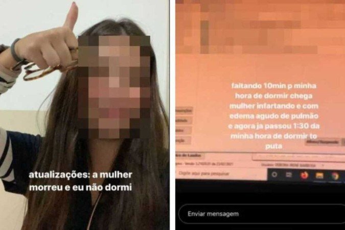 Estudante de medicina ironiza morte de paciente