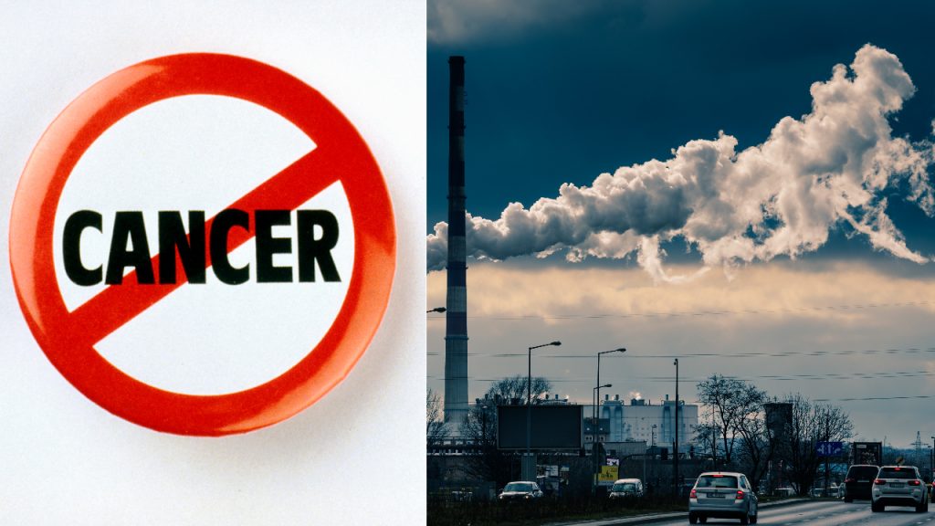 Pesquisa mostra relação entre câncer e poluição