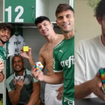 Cubo mágico no Palmeiras: passatempo divertido ajuda na COGNIÇÃO dos jogadores; você sabia?