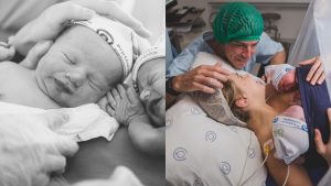 A chef Isabella Scherer celebrou o primeiro mês de vida de seus gêmeos, Mel e Bento, além de compartilhar com mais detalhes sobre o parto