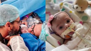 Letícia Cazarré compartilhou que filha passará por nova cirurgia nessa terça-feira, 27, na esperança que ela seja curada da condição
