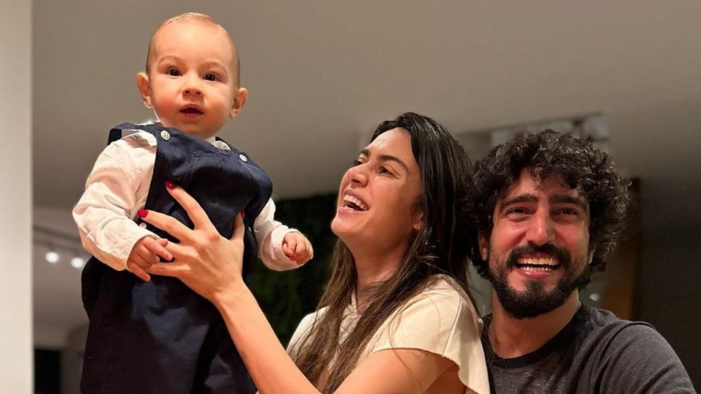 Renato Góes revela sexo e nome do segundo filho com Thaila Ayala