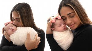 A pequena Melanie, filha da cantora MC Loma, completou seu primeiro mês de vida no domingo, 09, e recebeu uma homenagem linda da mãe!