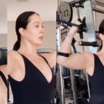 Claudia Raia mostra barrigão durante treino na academia; mas, afinal, grávidas podem fazer musculação?