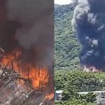 No Rio de Janeiro, incêndio atinge o Projac, estúdio da TV Globo