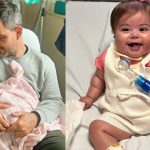 Juliano Cazarré conta que a filha teve alta do hospital: "Obrigado a todos que rezaram"