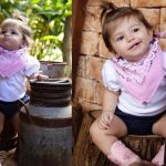 Com fotos fofíssimas, Bárbara Evans comemora o 11º mês da filha, Ayla