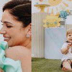 "Que você seja sempre feliz": Sabrina Petraglia comemora o primeiro ano do filho caçula