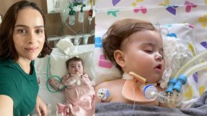 Leticia Cazarré fala sobre o estado de saúde da filha após mais uma cirurgia: "Ainda se recuperando"